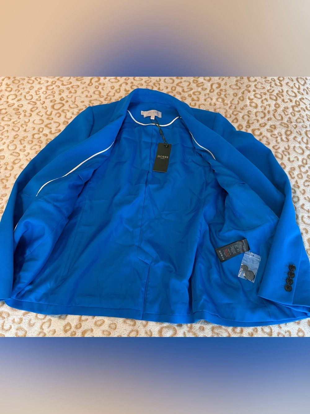 NWT Hobbs London Suki Jacket Imperial Blue
Women’s Size: 8 - Picture 13 of 13